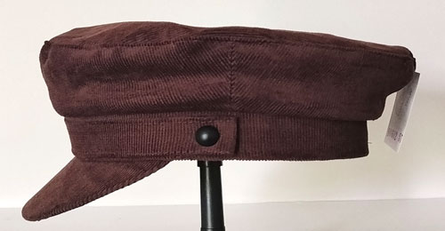 čepice Masaryčka manchester hnědá 80602.45