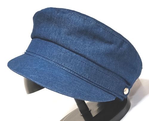 čepice Masaryčka jeans džínová 80704