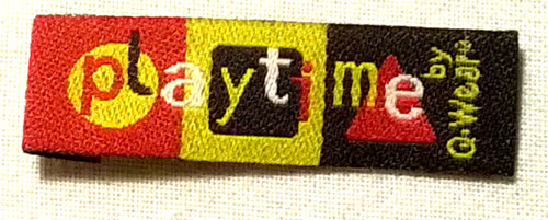nášivka 4x1cm  N23