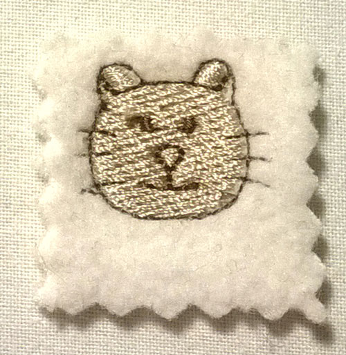 nášivka 4x3,5cm  N27