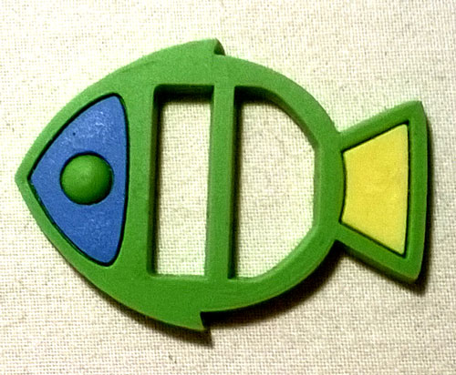 nášivka gumová 5x3,5cm  N46