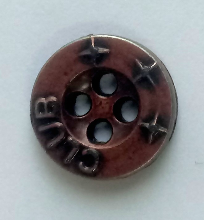 knoflík kovový 1cm  K25