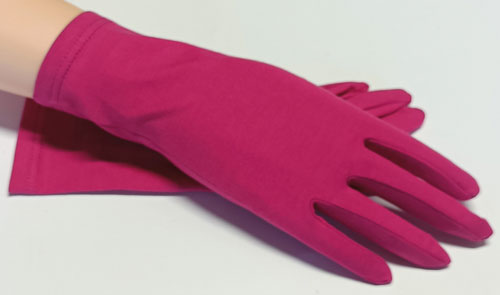 rukavice vycházkové bavlněné růžov pink 48607.32