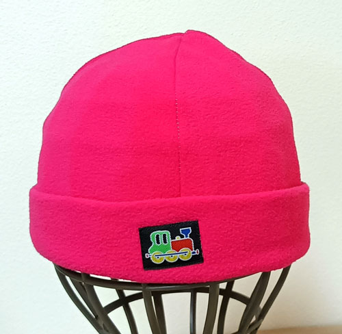 čepice dětská fleecová růžová pink C19