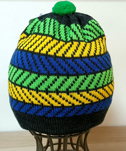 čepice pletená sportovní D02