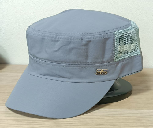 kšiltovka se síťkou šedá 70537.8
