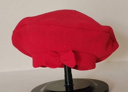 baret dětský červený 2401.5